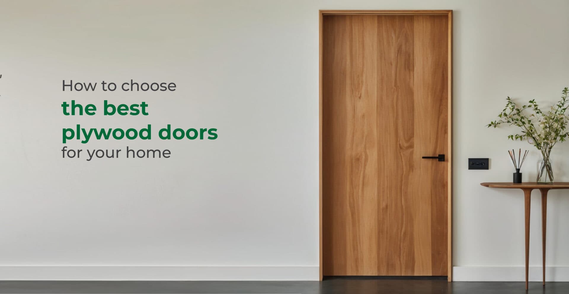 How to choose the best plywood doors for your home