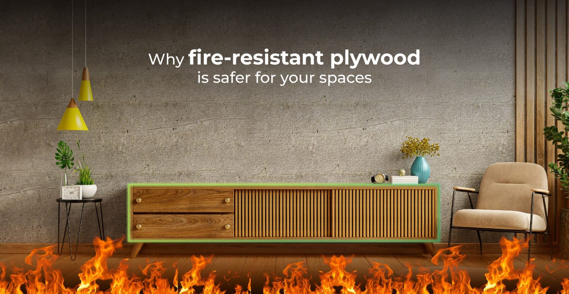 Why fire-resistant plywood is essential for safer homes and commercial spaces?