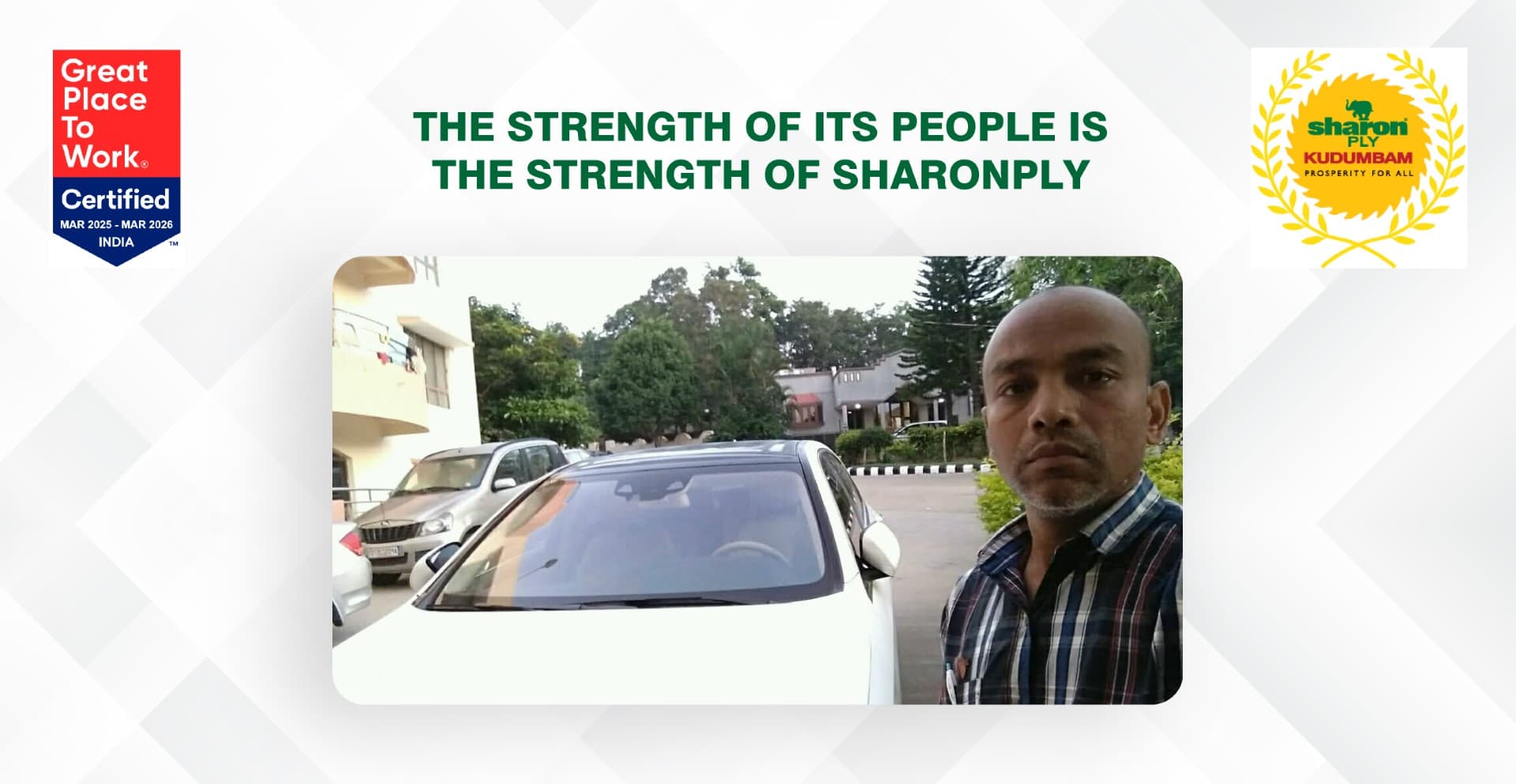 The Strength of its people is the strength of SharonPly