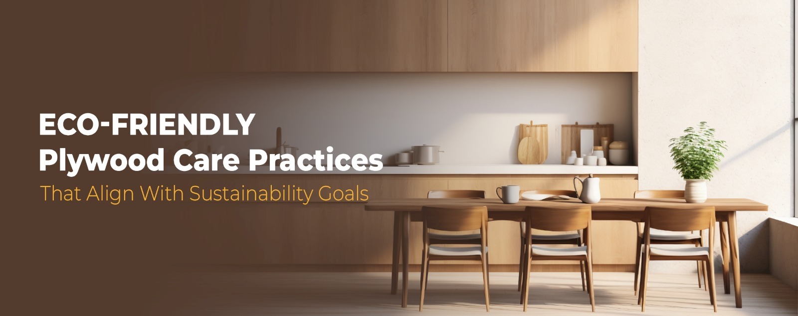 Eco-friendly Plywood Care Practices That Align with Sustainability Goals